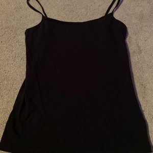black cami top